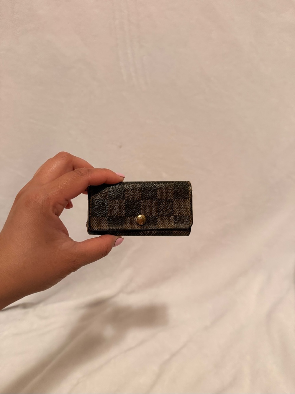 Louis Vuitton Damier Ebene Key Holder TH1017